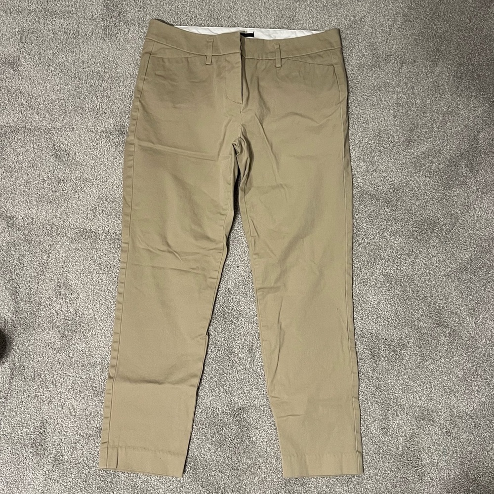 Worthington Khaki Size 4 Slim Ankle Dress Pants